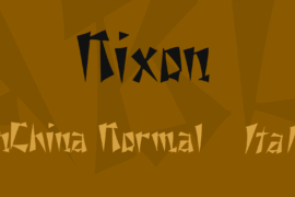 Nixon Font Family