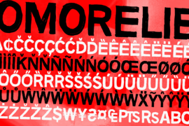 No more lies Font