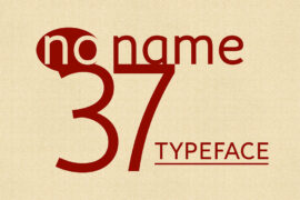 no_name_37 Font Family