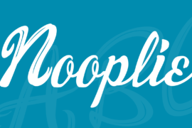 Nooplie Font