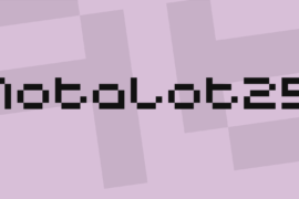 Notalot25 Font
