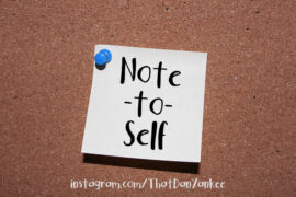 Note To Self Font