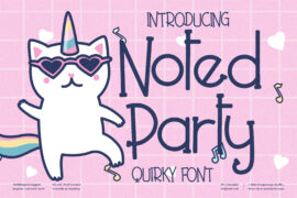 Noted Party Font Family