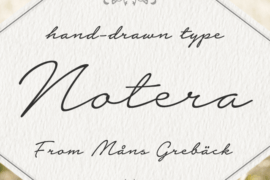 Notera 2 Underline PERSONAL USE Font Family