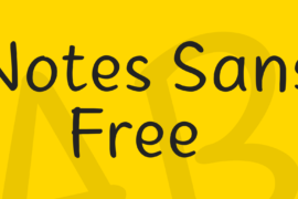 Notes Sans Font