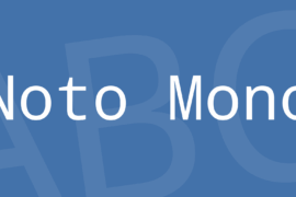 Noto Mono Font