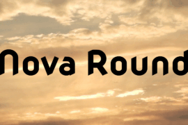 Nova Round Font Family