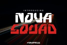 NOVA-SQUAD Font