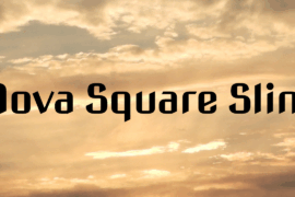Nova Square Slim Font Family
