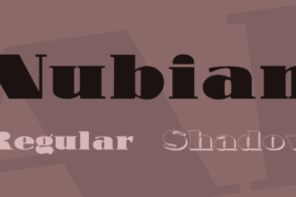 Nubian Font Family