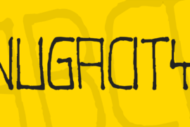 Nugacity Font