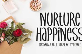 Nurture Happiness Font