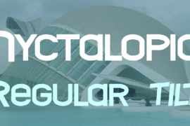 Nyctalopia Font Family