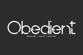 Obedient Demo Font Family