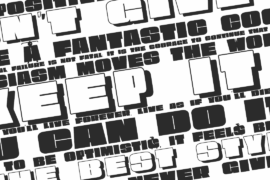 Obesum Ultra Caps Font