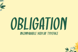 Obligation Font