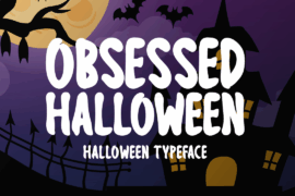 Obsessed Halloween Font