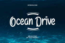 Ocean Drive Demo Font Family