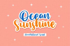Ocean Sunshine Demo Version Font