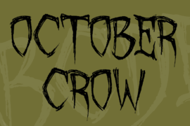 October Crow Font