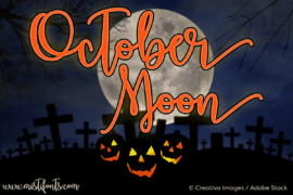 October Moon Font