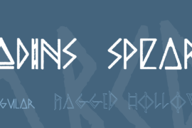 ODINS SPEAR Font Family