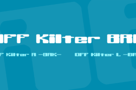 Off Kilter BRK Font Family