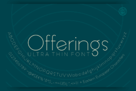 Offerings Font Family