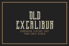 Old Excalibur Demo Font Family