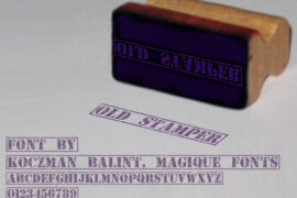 Old Stamper Font