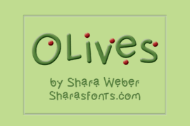 Olives Font Family