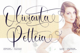 Olivianta Pettcia Font Family