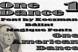 One Dance Font