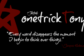 onetrick Tony trial Font