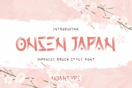 Onsen Japan Demo Font