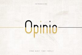 Opinio Font