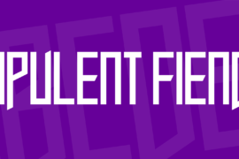Opulent Fiend Font