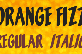 Orange Fizz Font Family