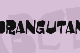 Orangutan Font