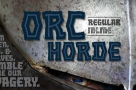 Orc Horde Font Family