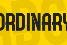 Ordinary Font Family