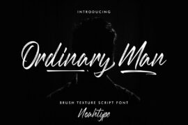 Ordinary Man Demo Font