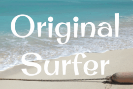 Original Surfer Font