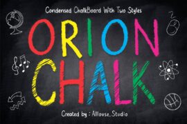 Orion Chalk Demo Font Family