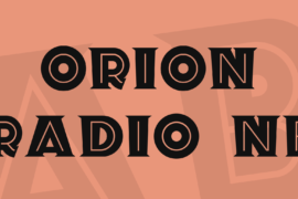Orion Radio NF Font