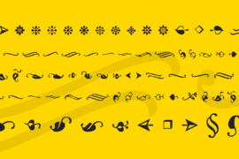 Ornements ADF Font
