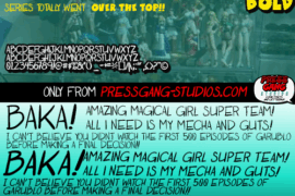 Otaku Rant Font Family