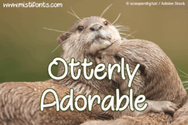 Otterly Adorable Font