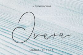 Overa Demo Font