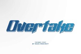 Overtake Demo Font Family